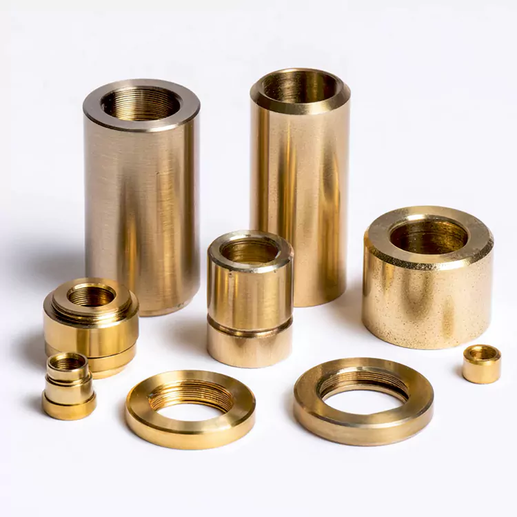 Componenti per fresatura CNC in ottone