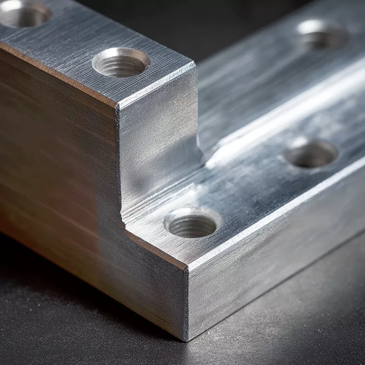 Parti fresate CNC in alluminio di precisione